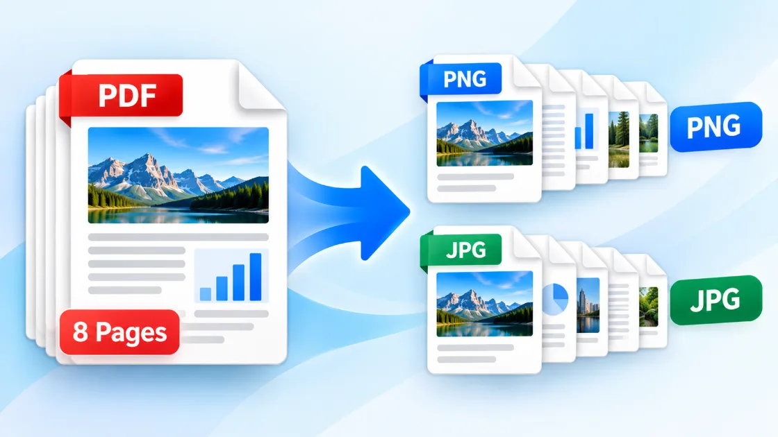 How to Convert PDF Pages to Images