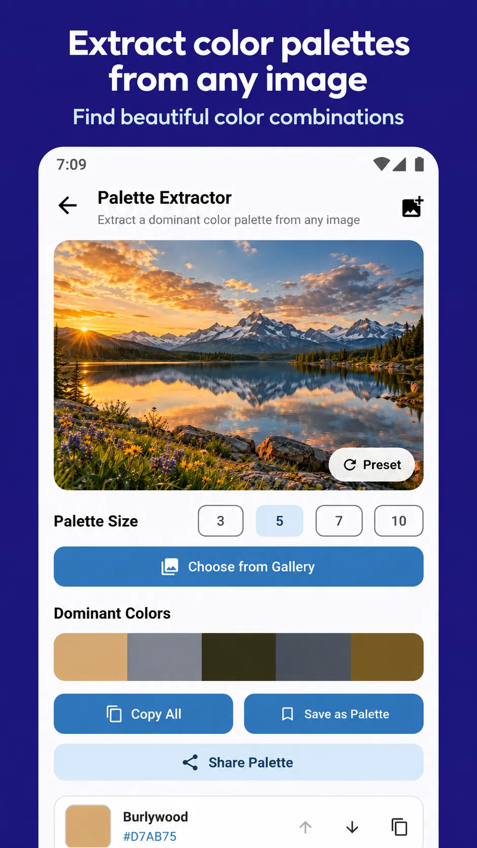 Color Toolkit feature preview 4