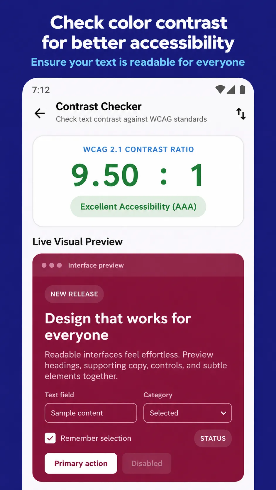 Color Toolkit feature preview 7