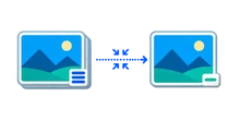 Image file size being compressed without changing its dimensions