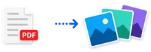 PDF document being converted into multiple images