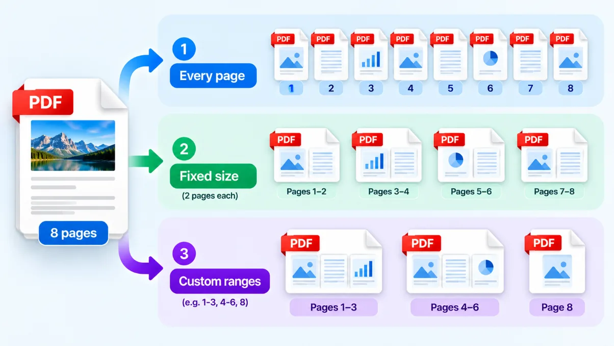 How to Split a PDF Into Separate Pages or Files